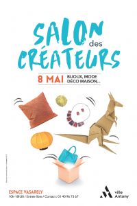 Salon des créateurs : le DIY à l'honneur !. Le lundi 8 mai 2017 à ANTONY. Hauts-de-Seine.  10H00
